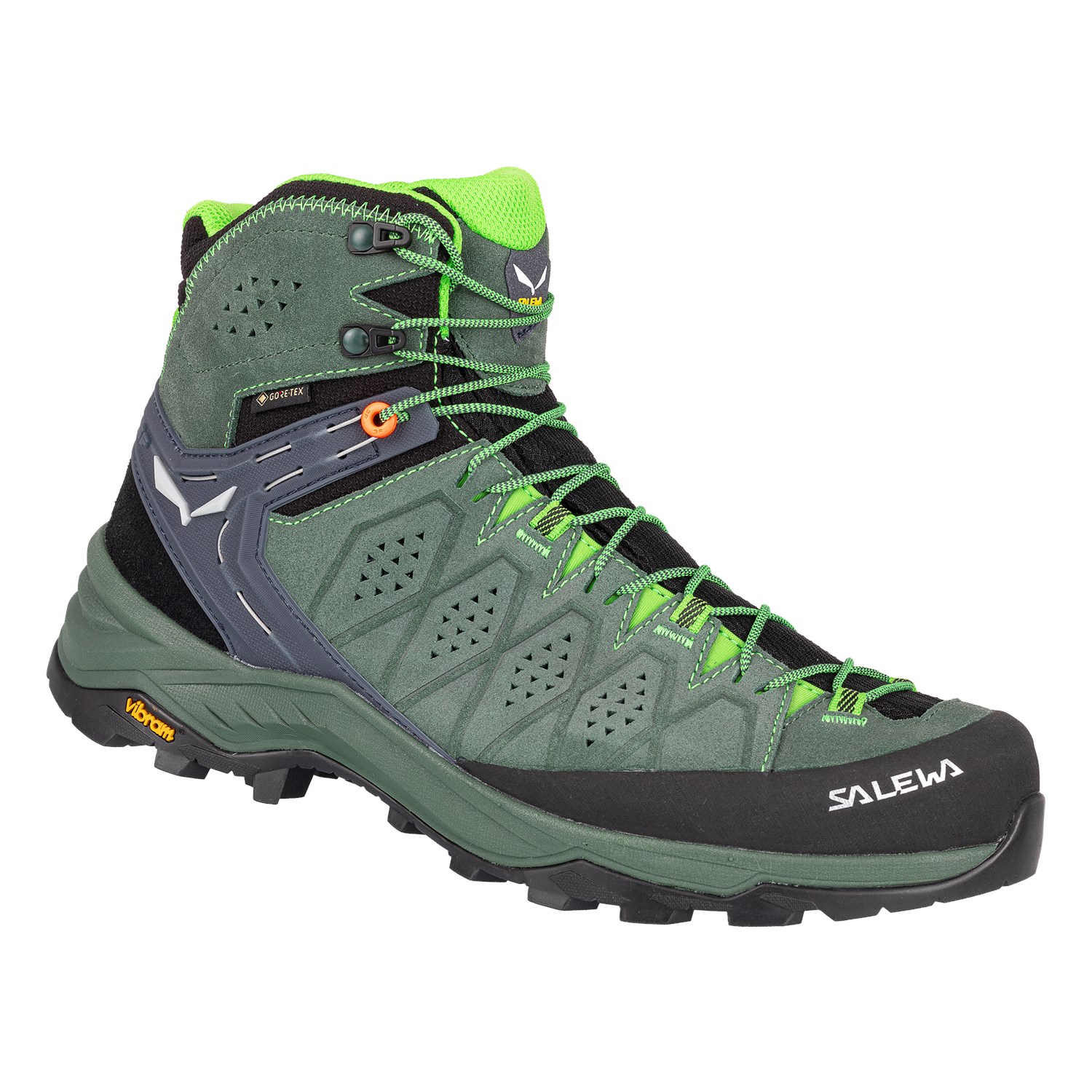 Salewa Alp Trainer 2 Mid GORE-TEX® ορειβατικα παπουτσια ανδρικα πρασινο Greece GW5789463